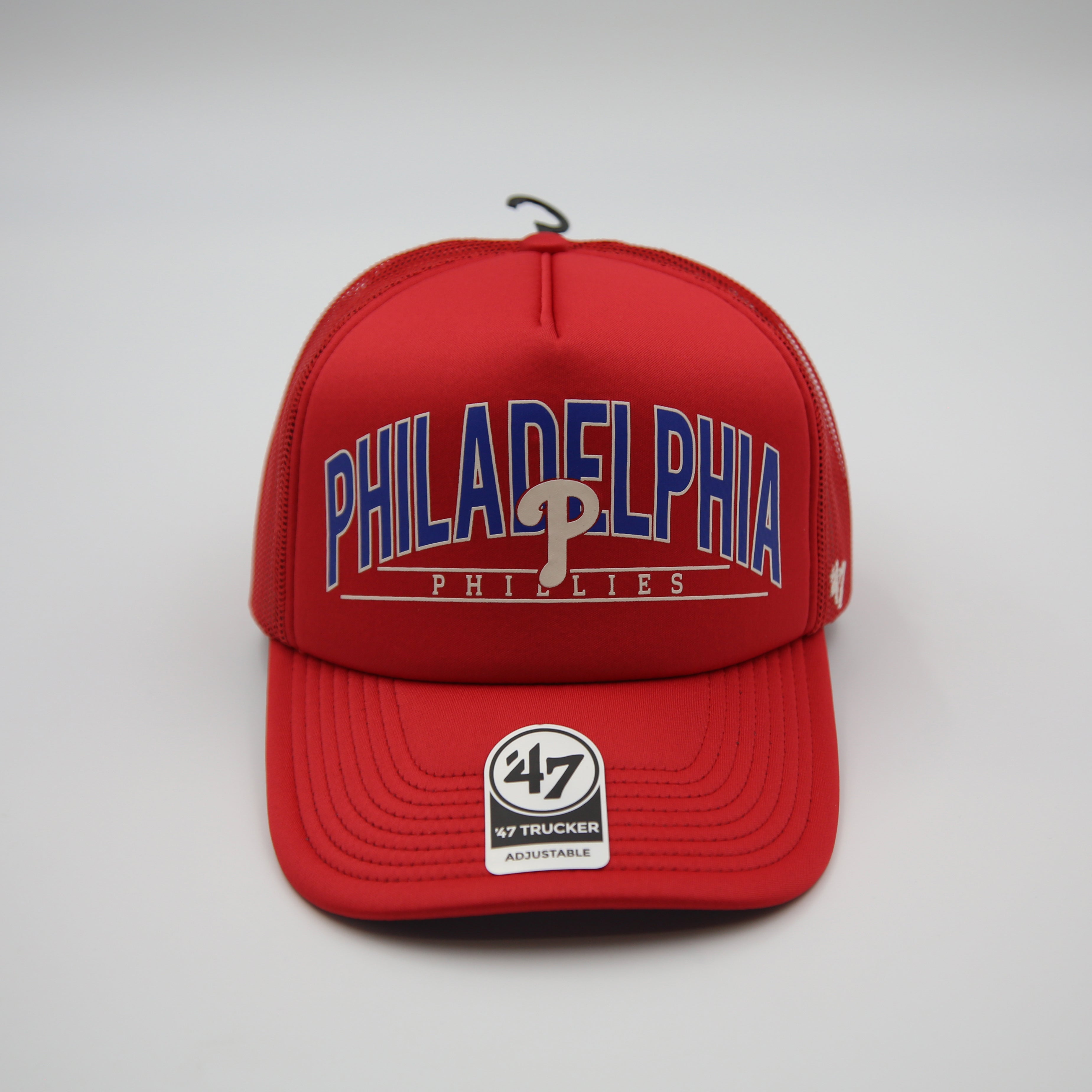 Philadelphia Phillies '47 Backhaul Foam Trucker Snapback Hat